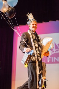 the First Ponte Vedra High School  Mr. FINtastic: Austin Sizemore, Academy of International Business and Marketing 