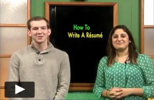 Resume Writing Tips Video